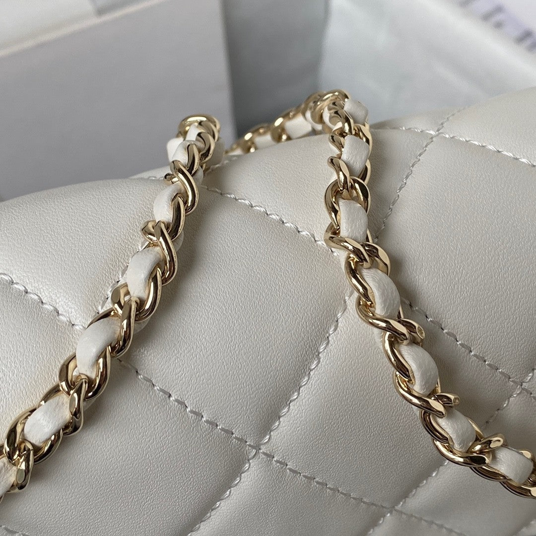 Pearl Flap Bag
