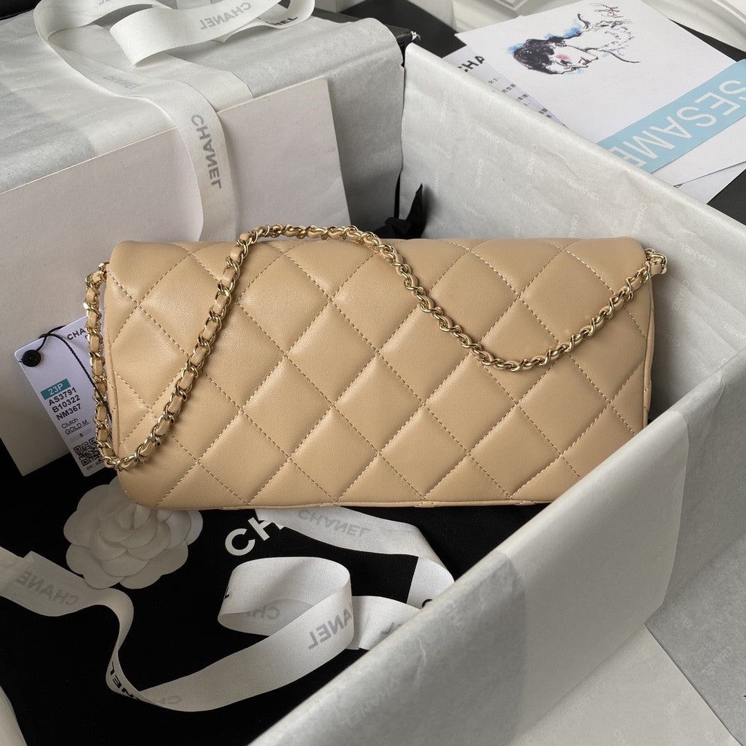 Pearl Flap Bag