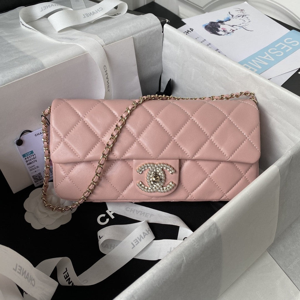 Pearl Flap Bag