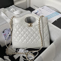 31 Quilted Leather Shopping Bag