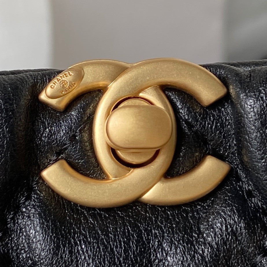 Quilted Leather Mini Backpack