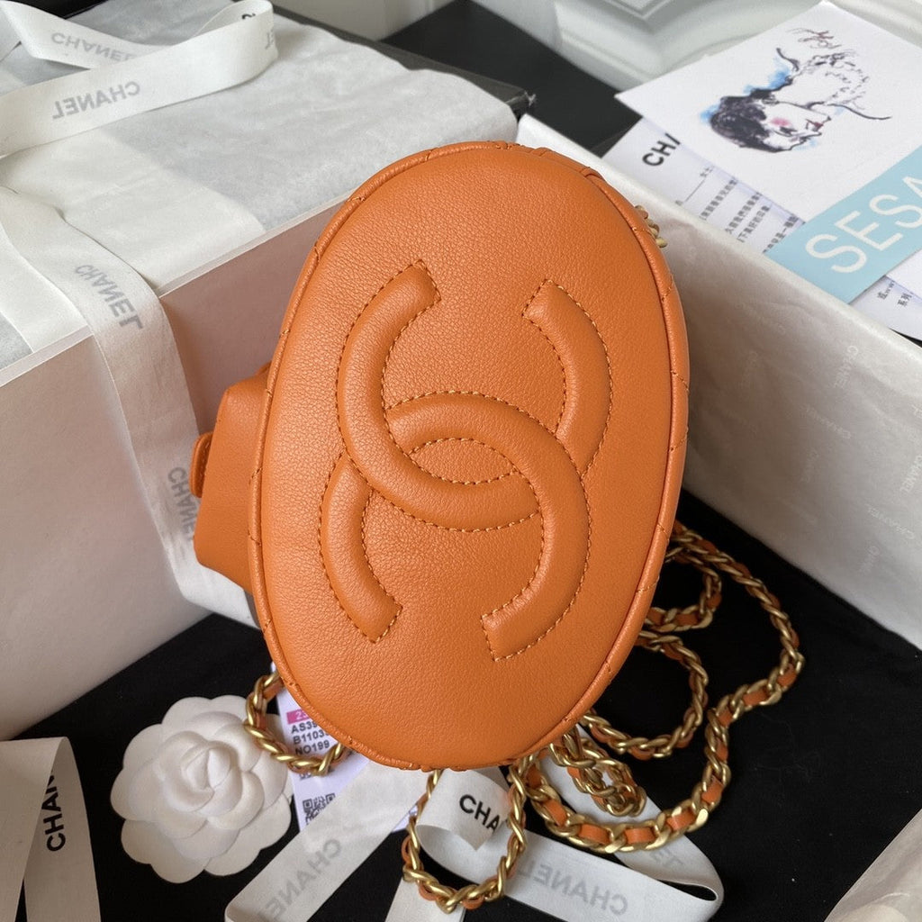 Quilted Leather Mini Backpack