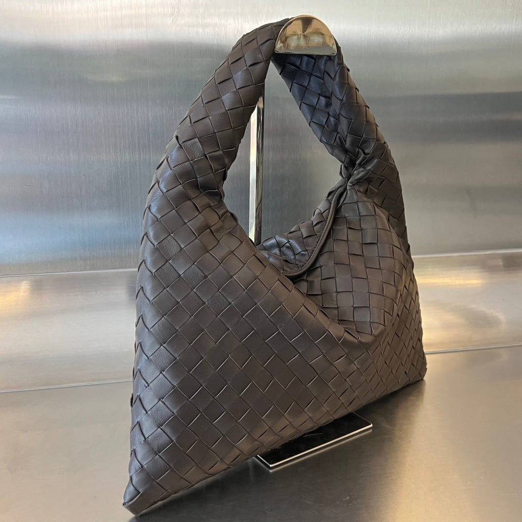 Small Hop Woven Leather Bag