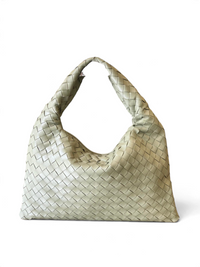Small Hop Woven Leather Bag