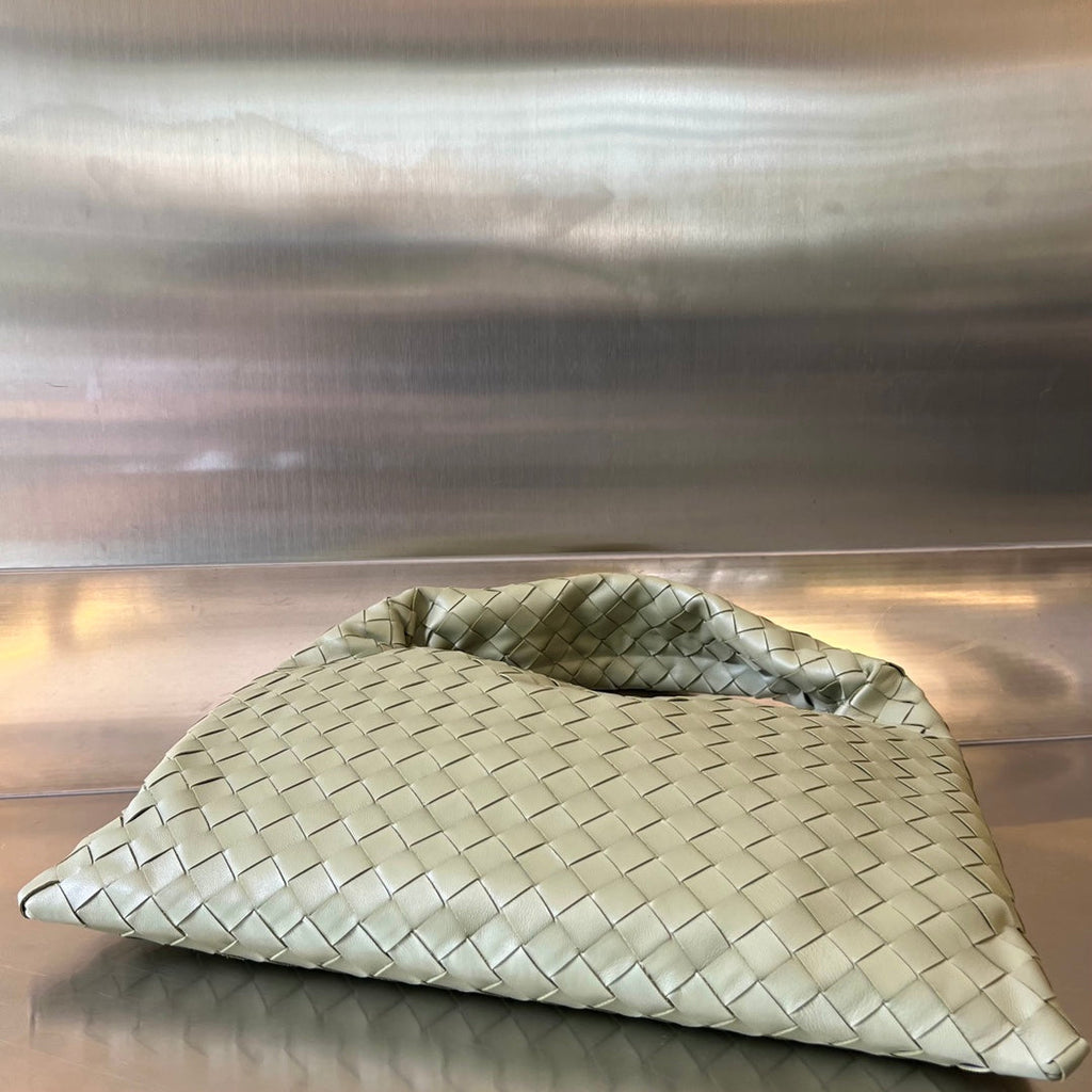 Small Hop Woven Leather Bag