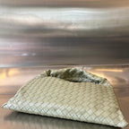 Small Hop Woven Leather Bag
