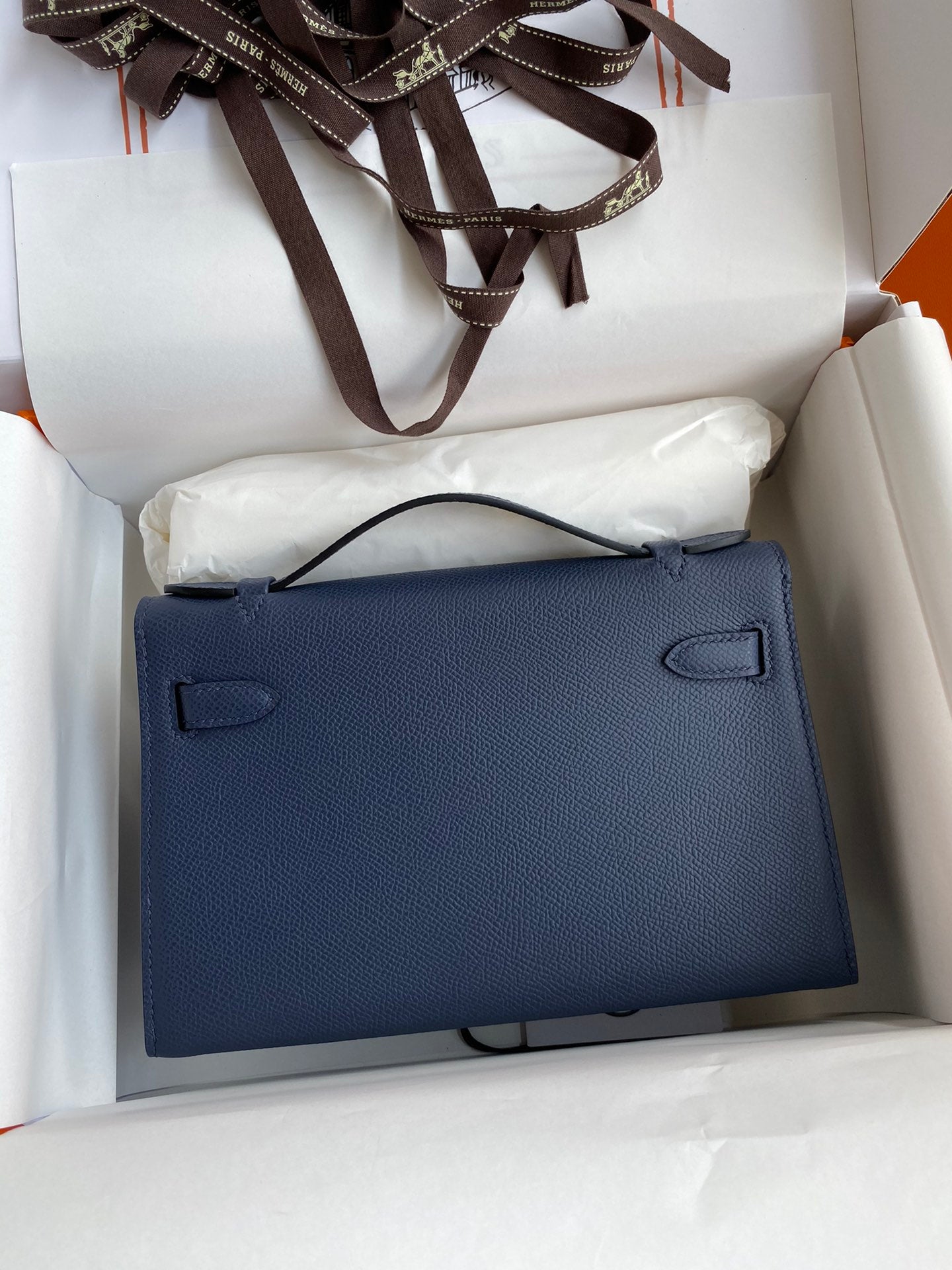 Mini Kelly 22cm Epsom Leather Handbag