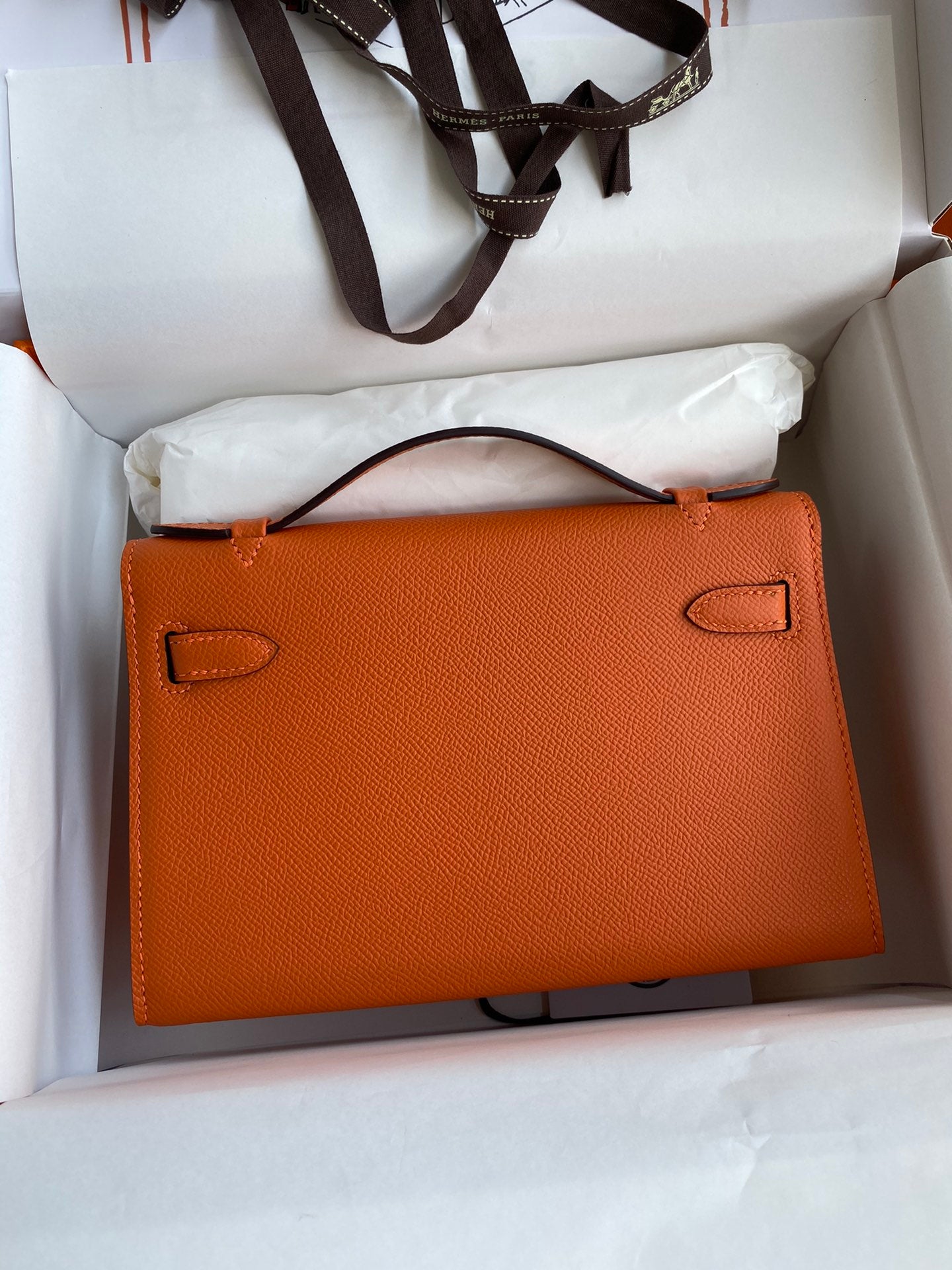 Mini Kelly 22cm Epsom Leather Handbag