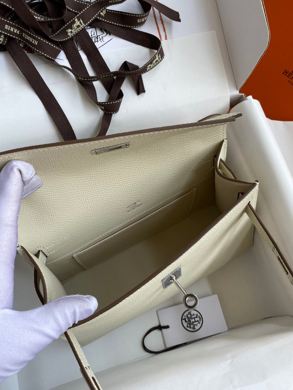 Mini Kelly 22cm Epsom Leather Handbag