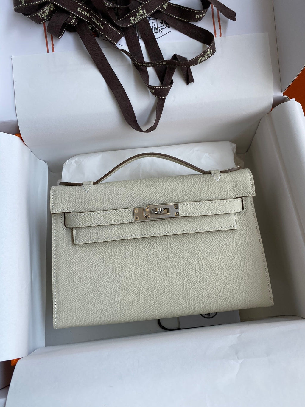 Mini Kelly 22cm Epsom Leather Handbag