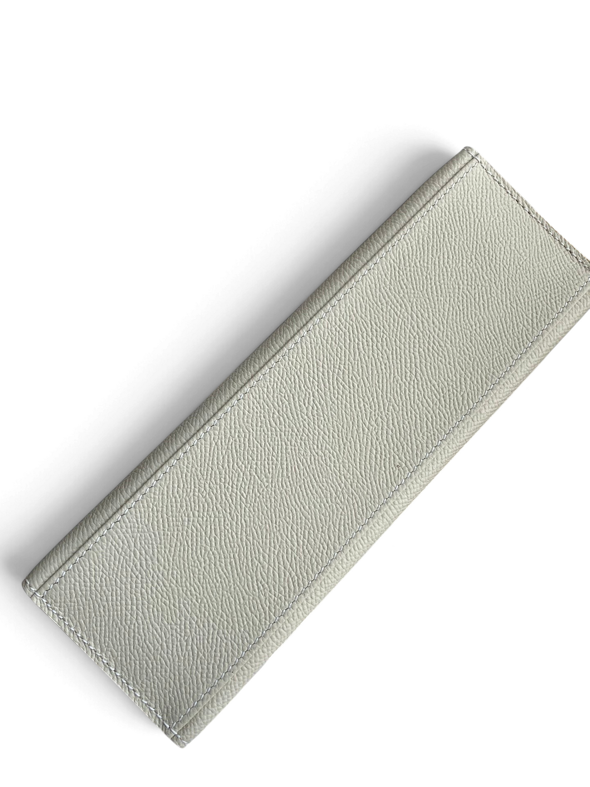 SWORD LUXURY Mini Kelly 22cm el çantası, gri Epsom deri dokusu ve zarif dikiş detaylarıyla öne çıkıyor.