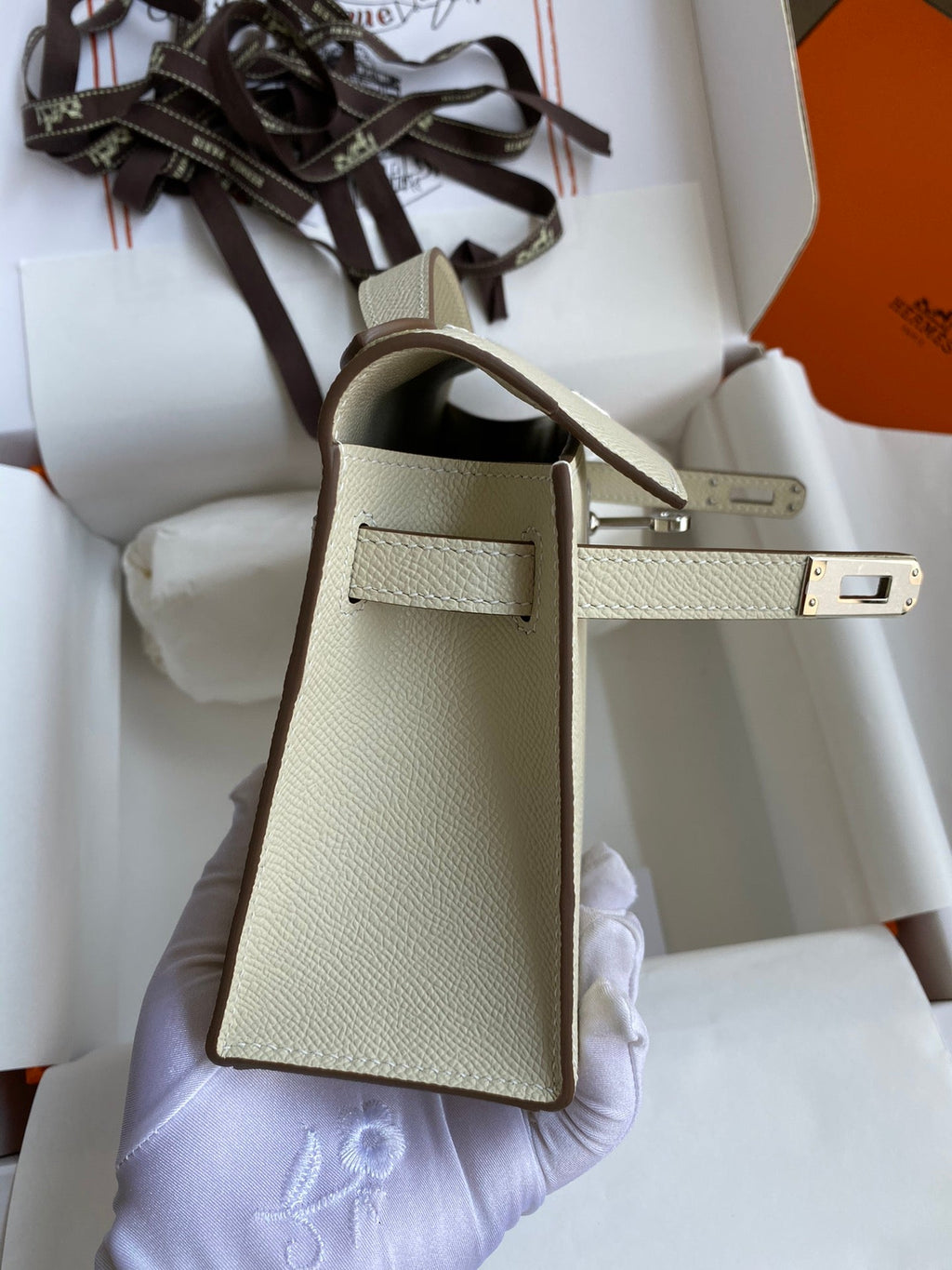Mini Kelly 22cm Epsom Leather Handbag