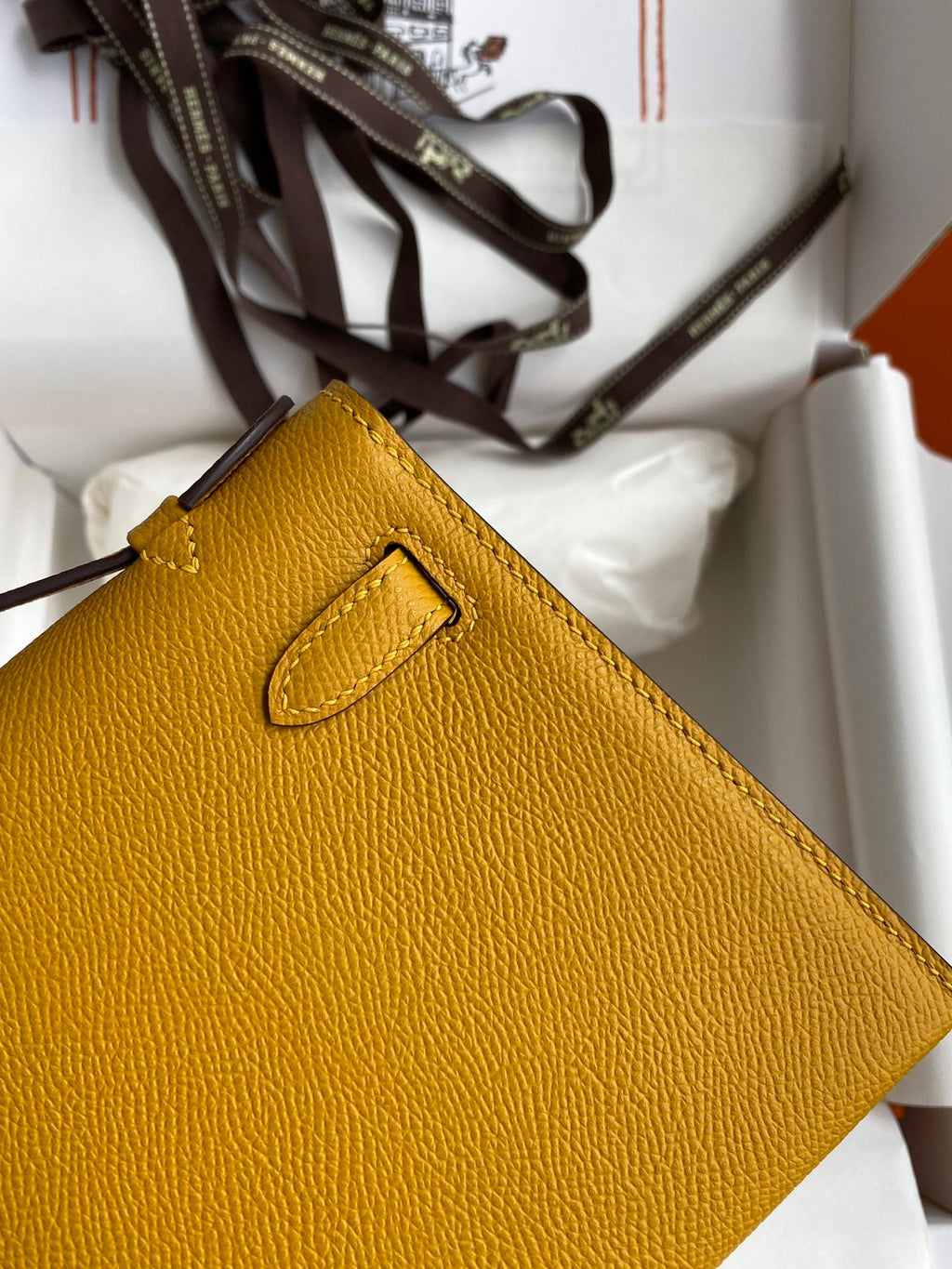 Mini Kelly 22cm Epsom Leather Handbag