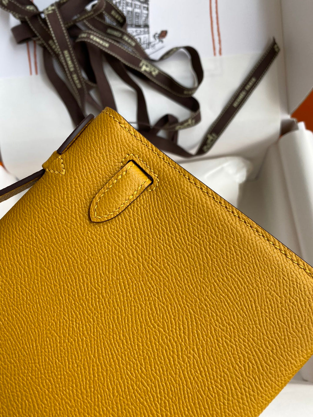 Mini Kelly 22cm Epsom Leather Handbag
