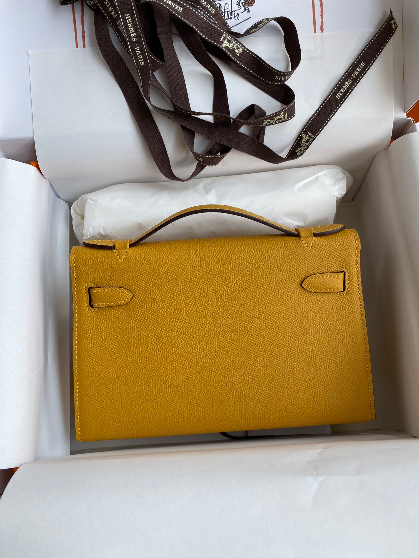 Mini Kelly 22cm Epsom Leather Handbag