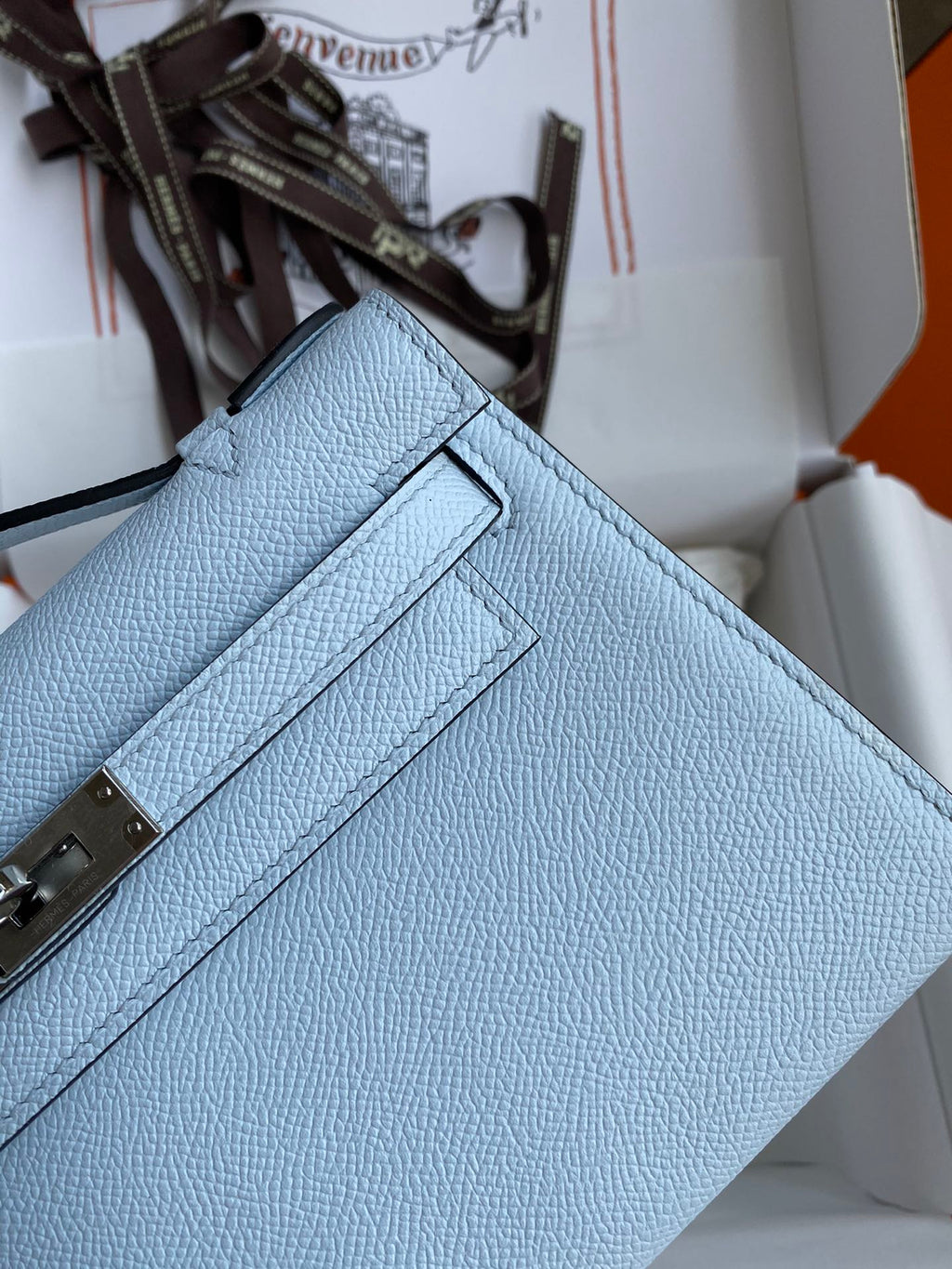 Mini Kelly 22cm Epsom Leather Handbag