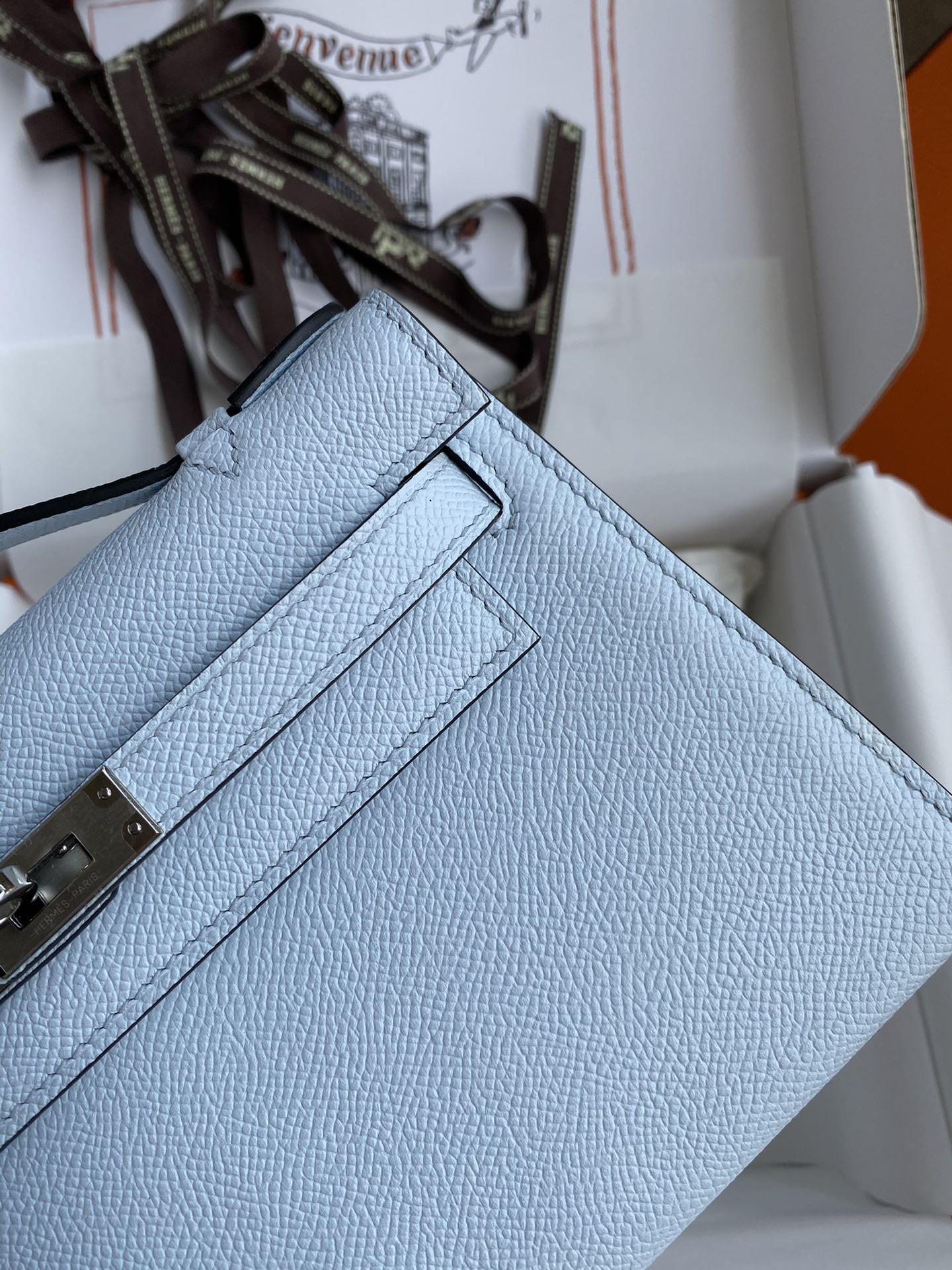Mini Kelly 22cm Epsom Leather Handbag