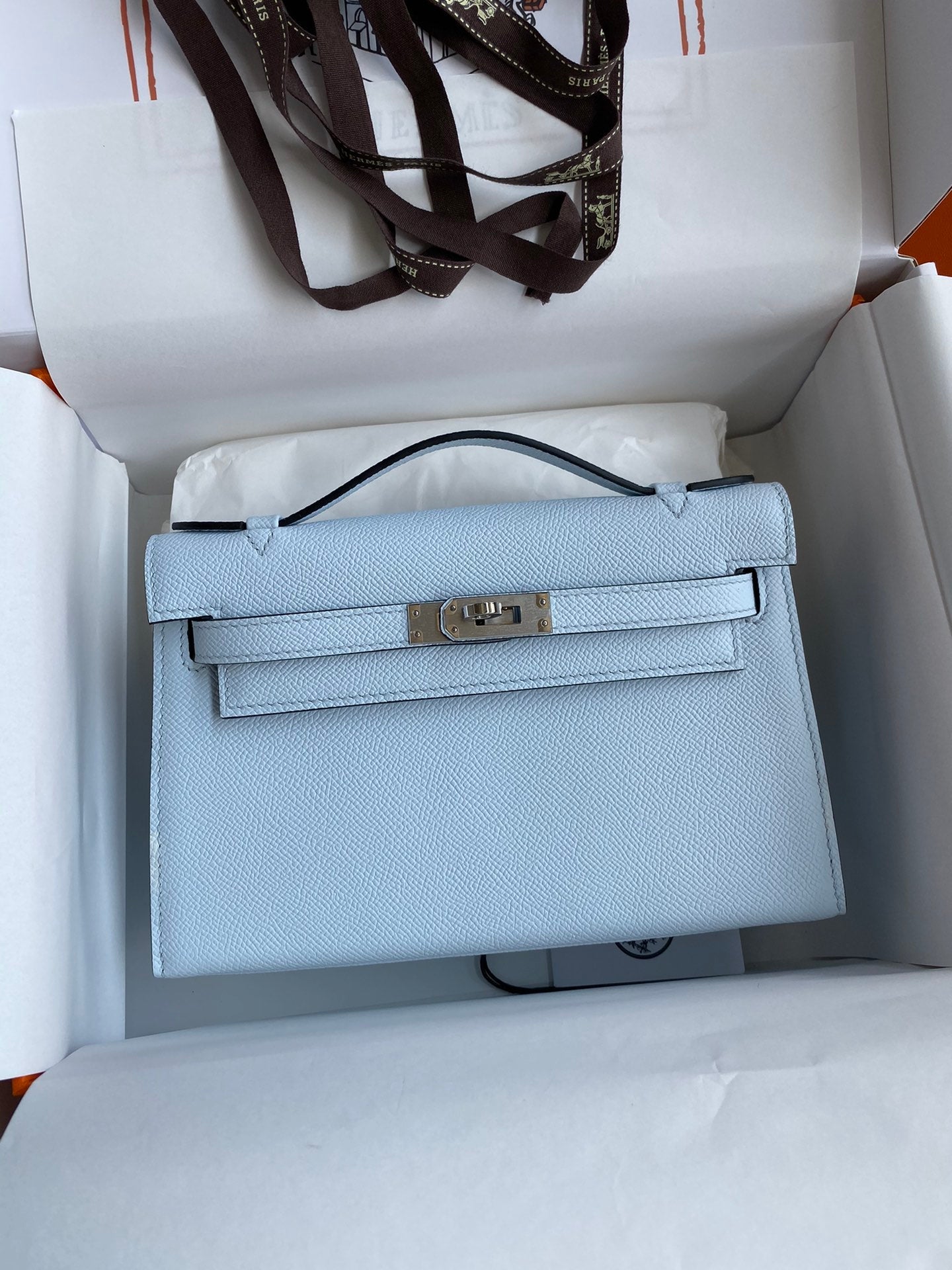 Mini Kelly 22cm Epsom Leather Handbag