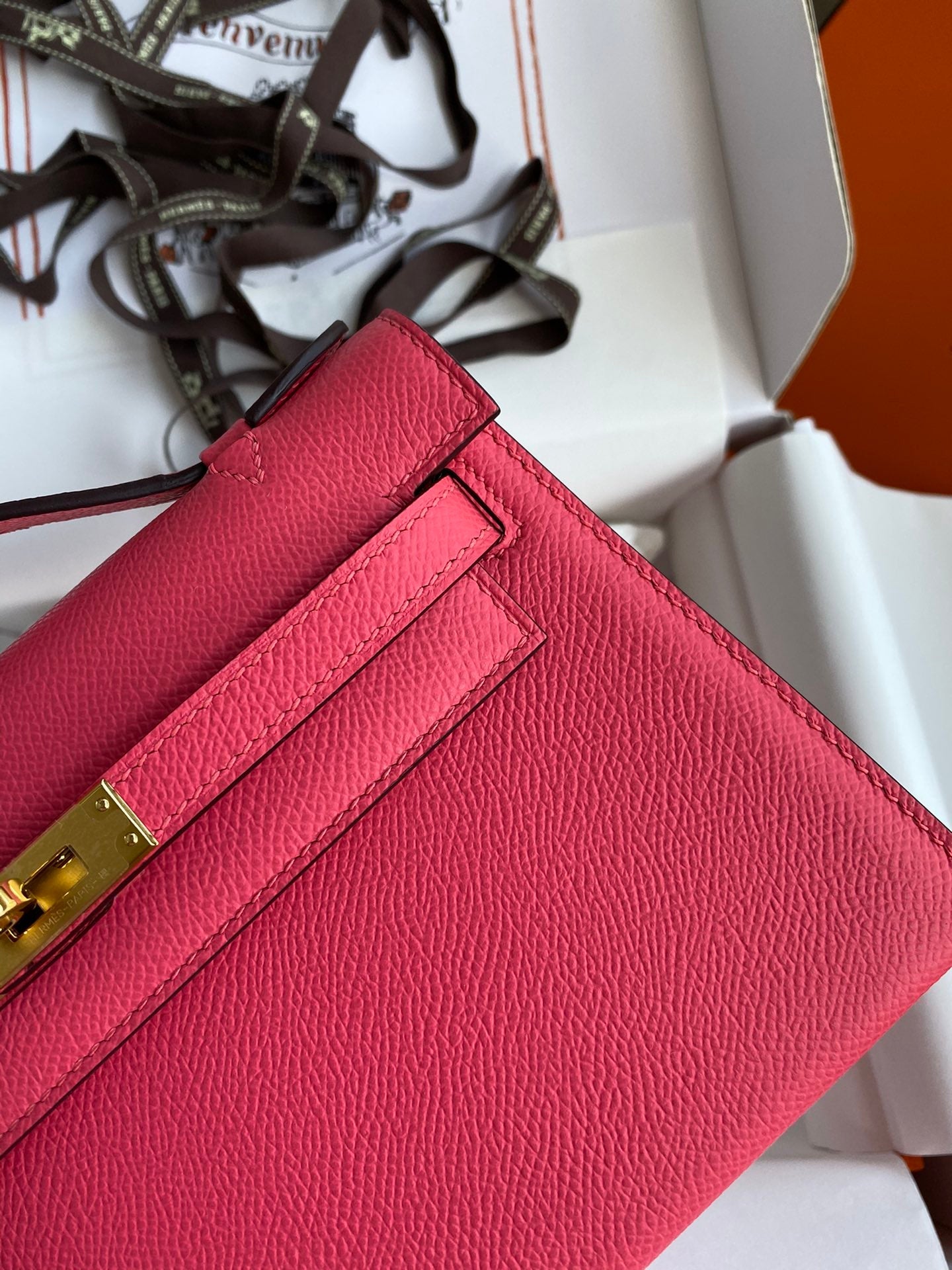 Mini Kelly 22cm Epsom Leather Handbag