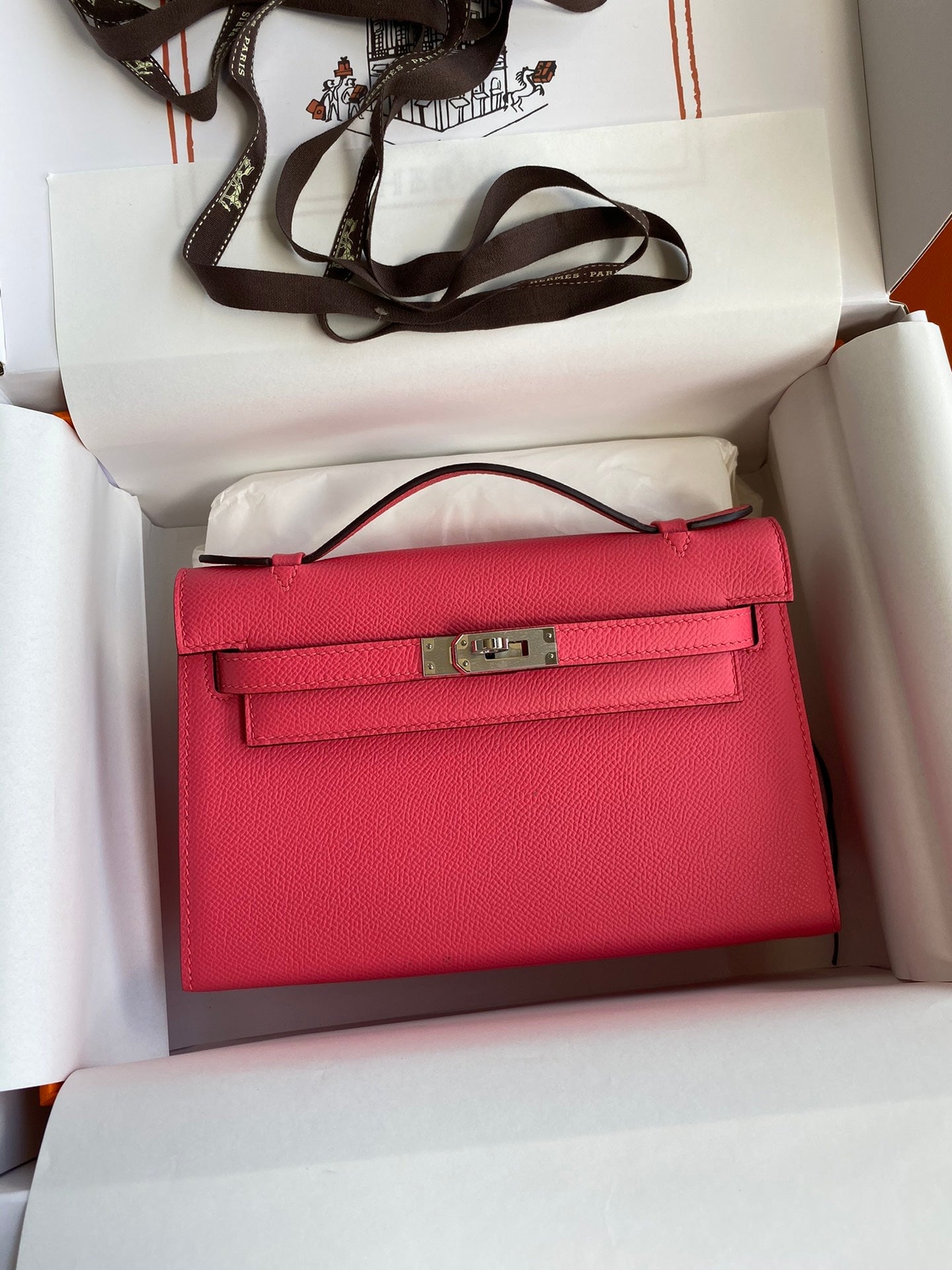 Mini Kelly 22cm Epsom Leather Handbag