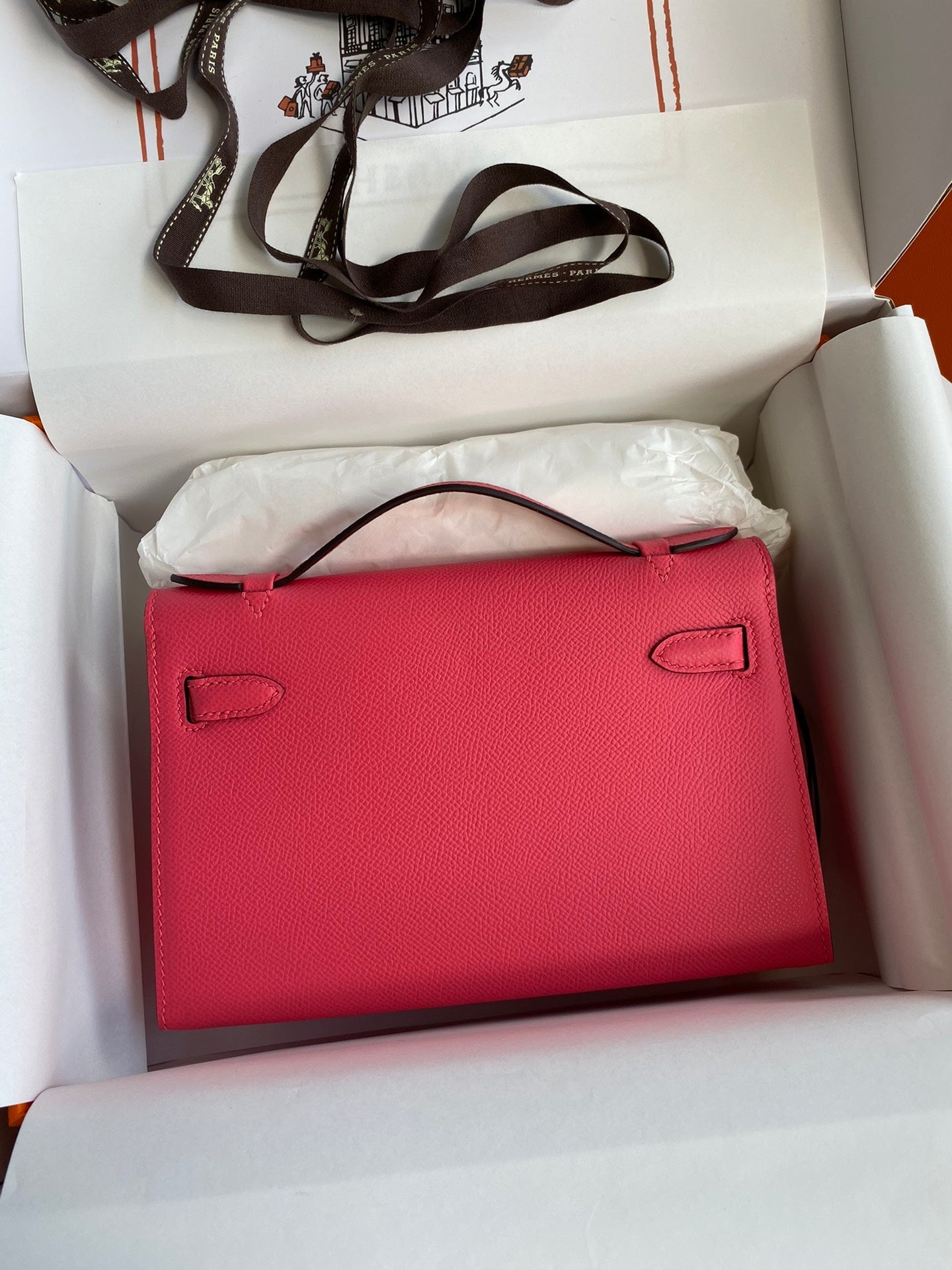 Mini Kelly 22cm Epsom Leather Handbag