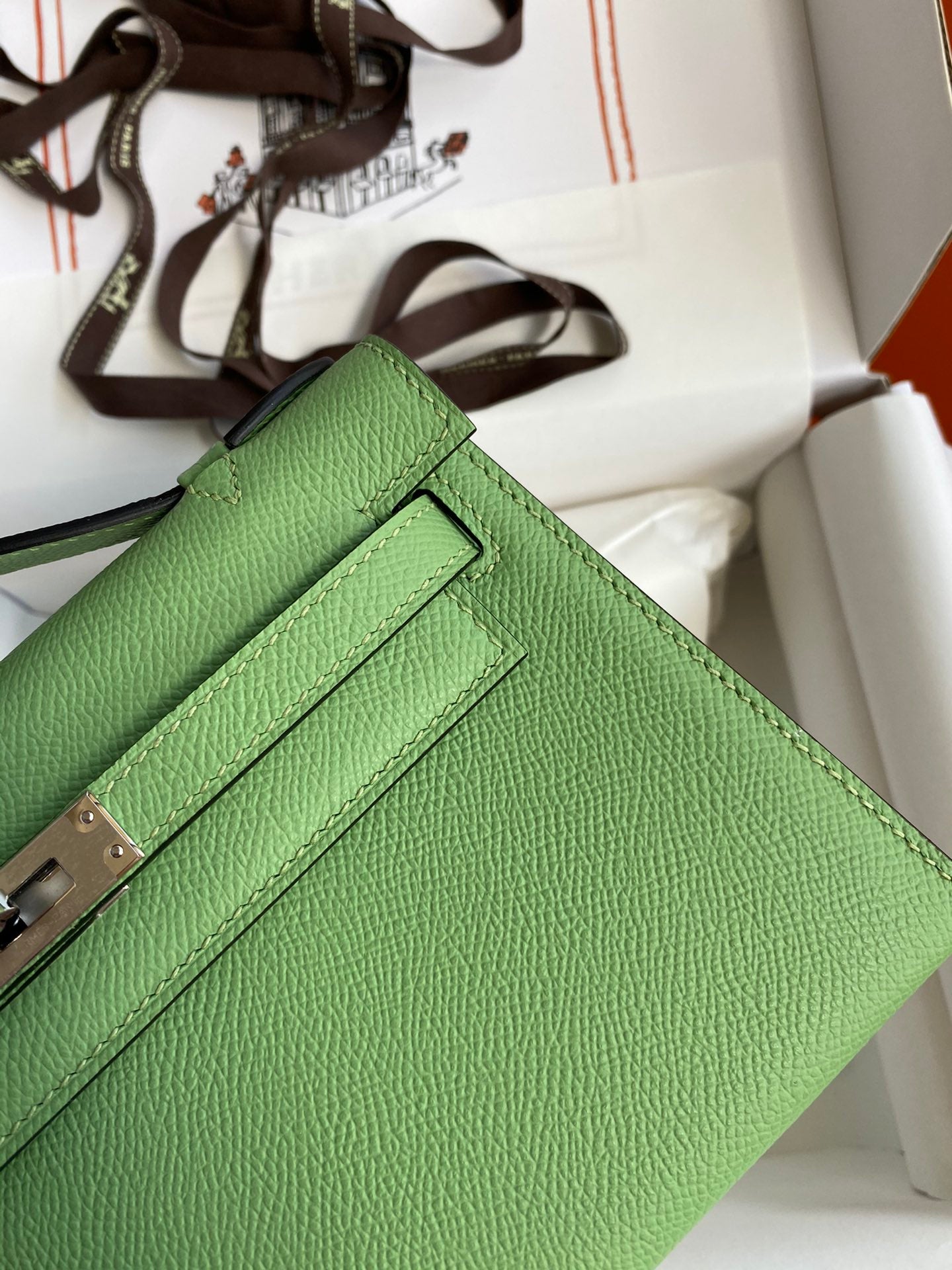 Mini Kelly 22cm Epsom Leather Handbag