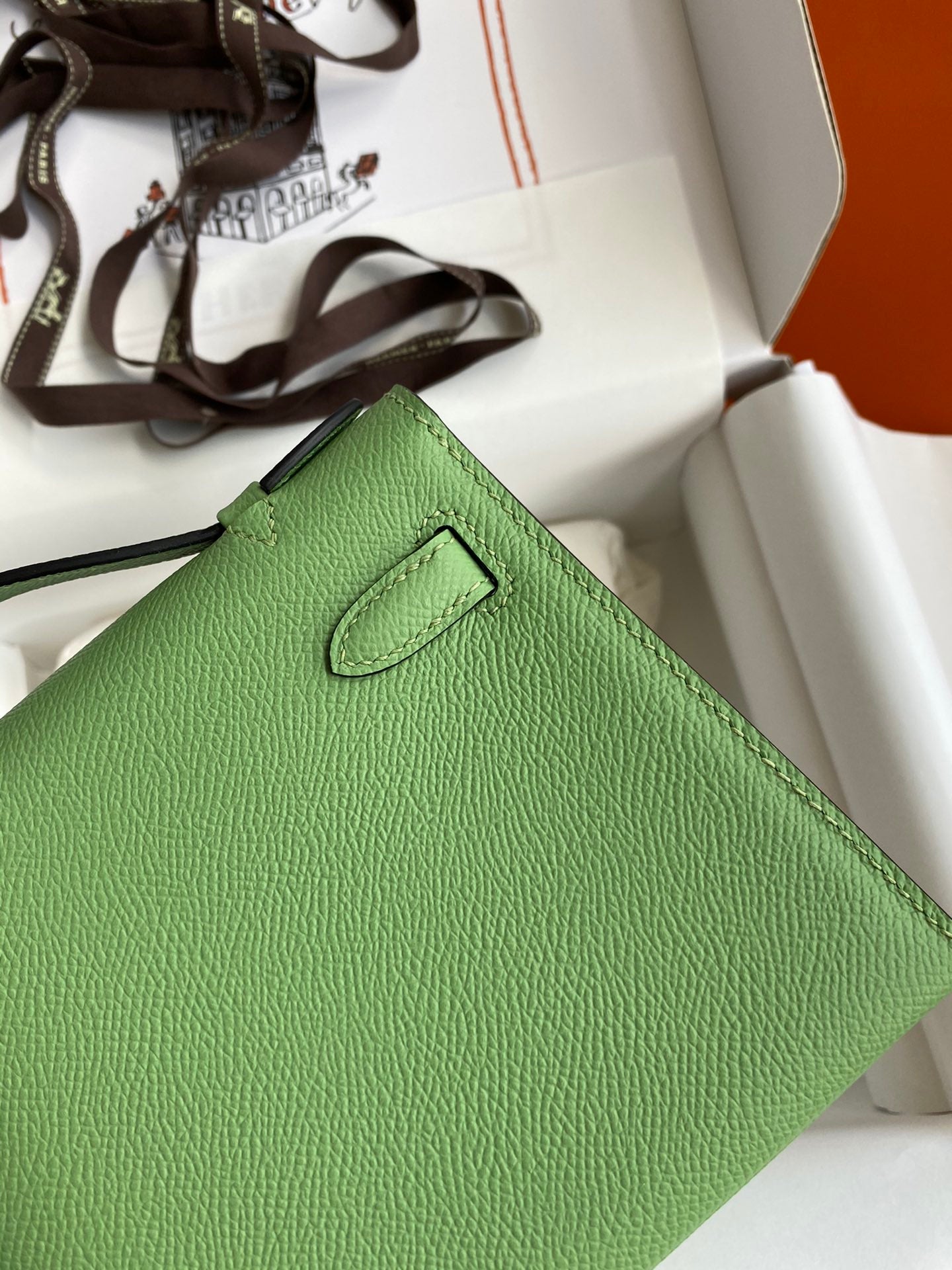 Mini Kelly 22cm Epsom Leather Handbag
