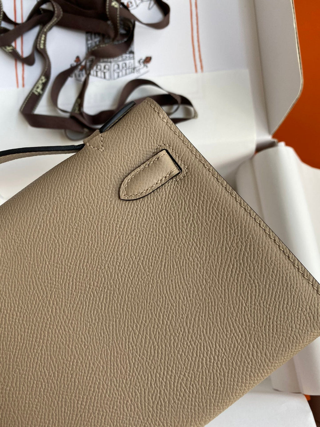 Mini Kelly 22cm Epsom Leather Handbag