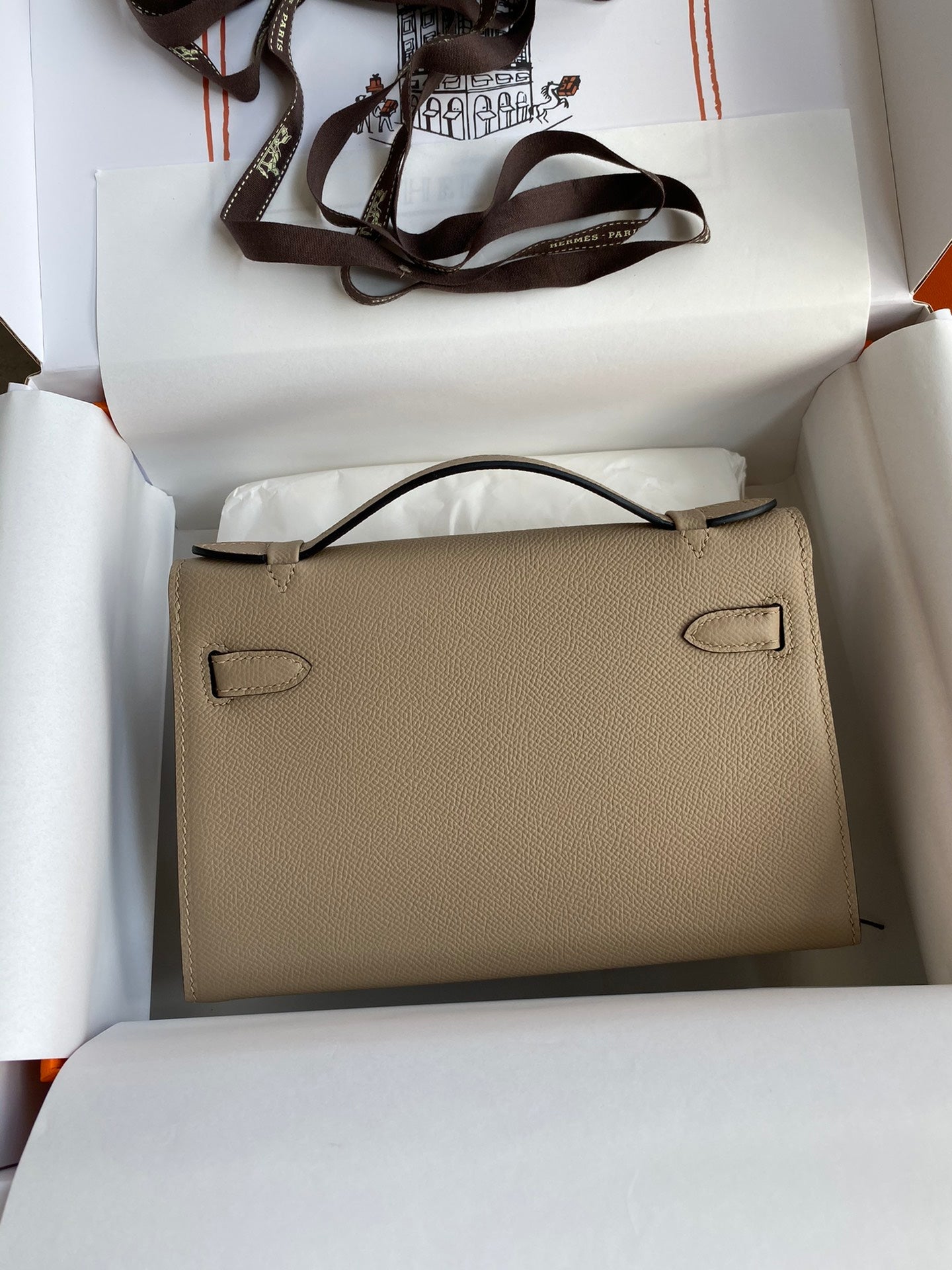 Mini Kelly 22cm Epsom Leather Handbag