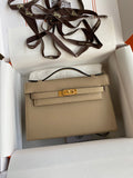 Mini Kelly 22cm Epsom Leather Handbag