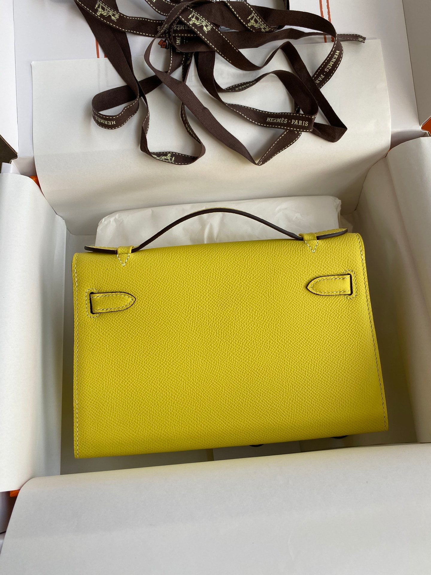 Mini Kelly 22cm Epsom Leather Handbag