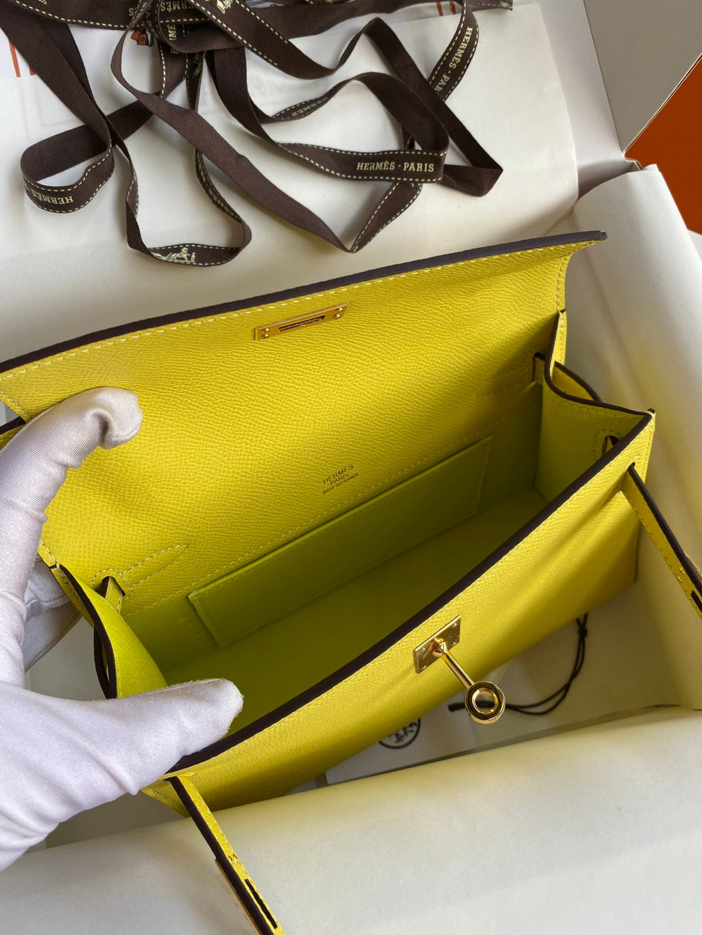 Mini Kelly 22cm Epsom Leather Handbag