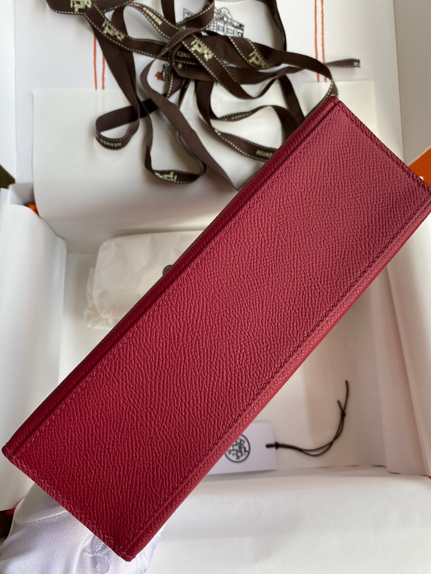 Mini Kelly 22cm Epsom Leather Handbag
