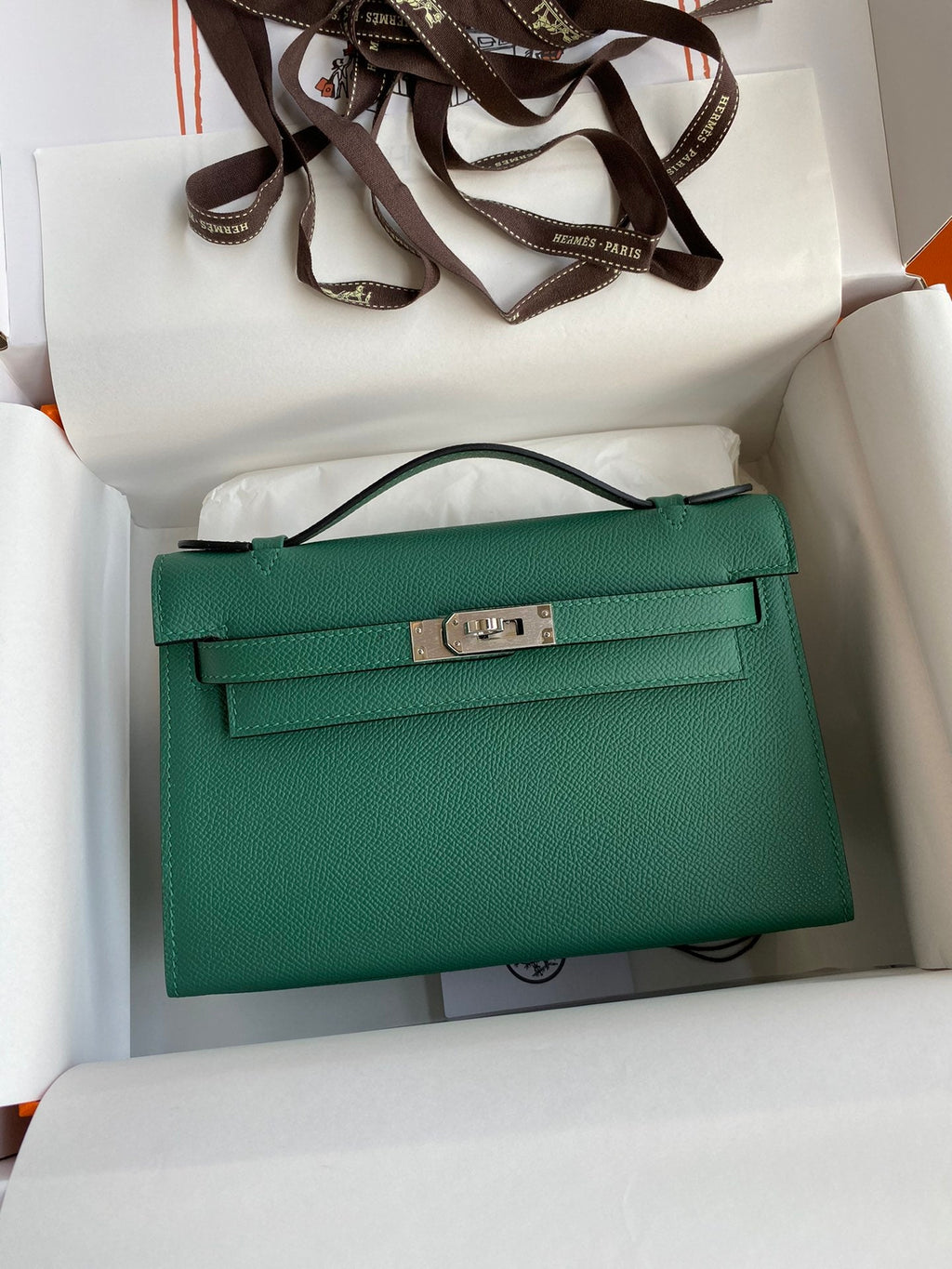 Mini Kelly 22cm Epsom Leather Handbag