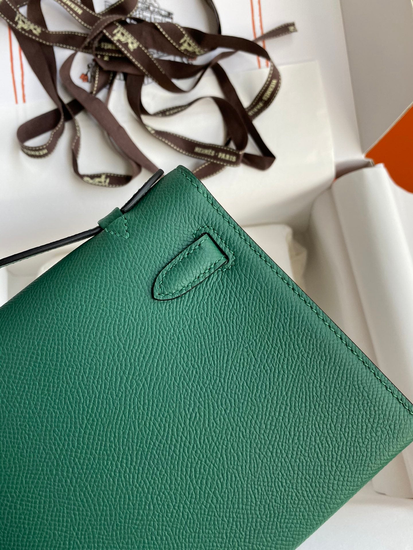 Mini Kelly 22cm Epsom Leather Handbag