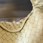 Small Hop Woven Leather Bag