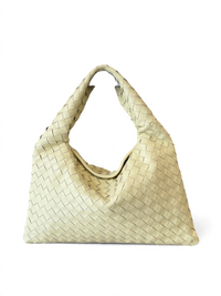 Small Hop Woven Leather Bag