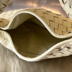 Small Hop Woven Leather Bag