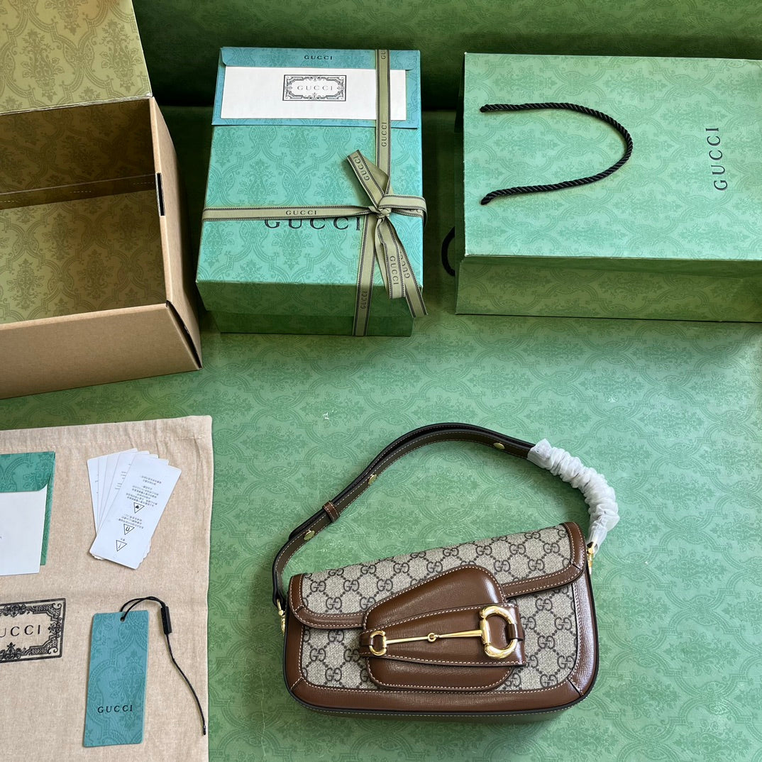Horsebit 1955 Leather Shoulder Bag