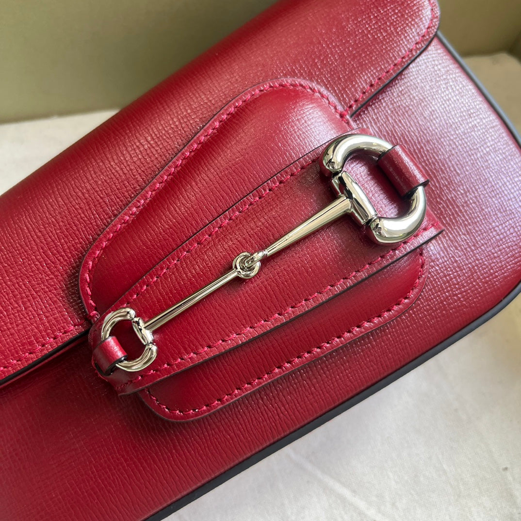 Horsebit 1955 Leather Mini Chain Shoulder Bag