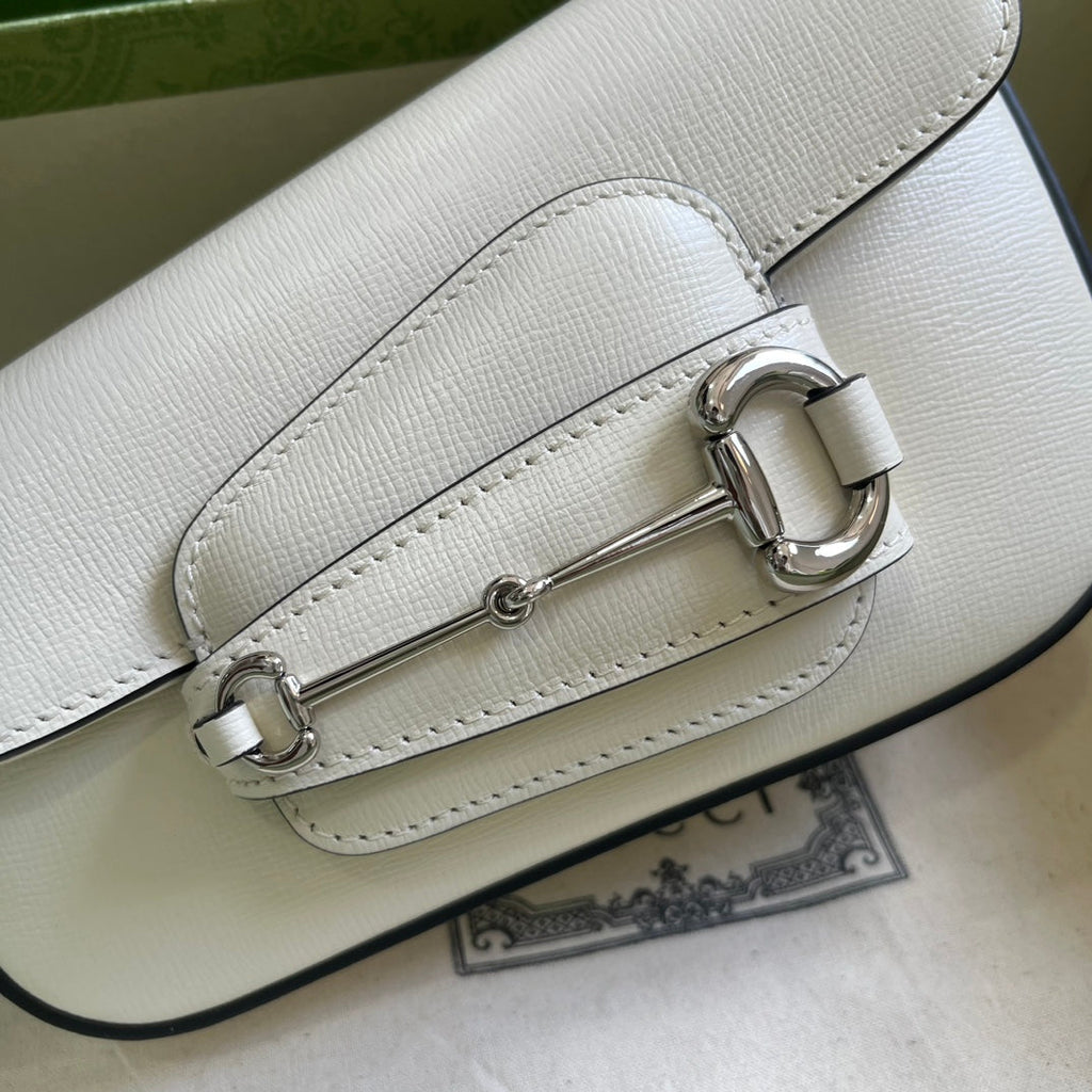 Horsebit 1955 Leather Mini Chain Shoulder Bag