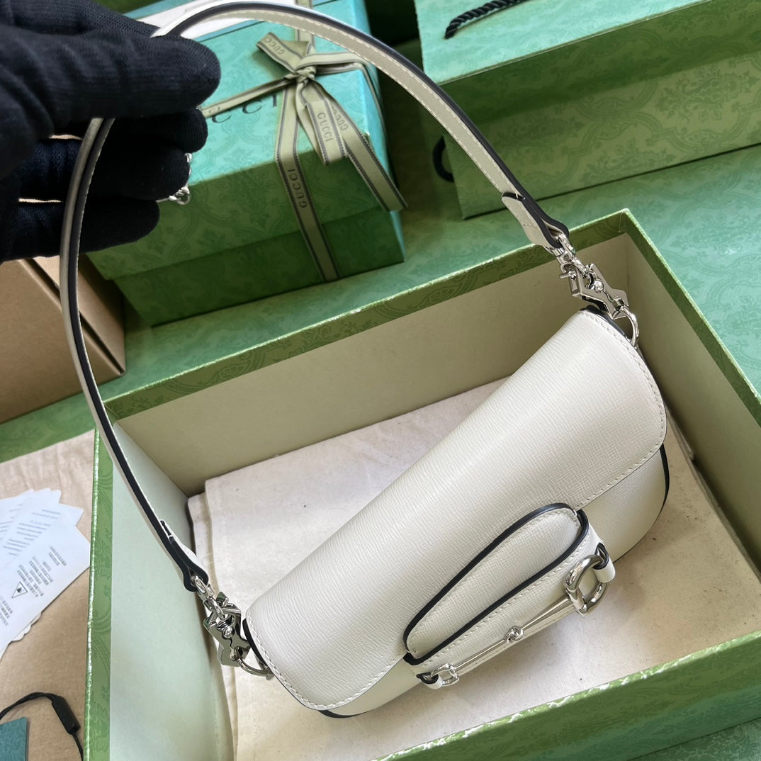 Horsebit 1955 Leather Mini Chain Shoulder Bag