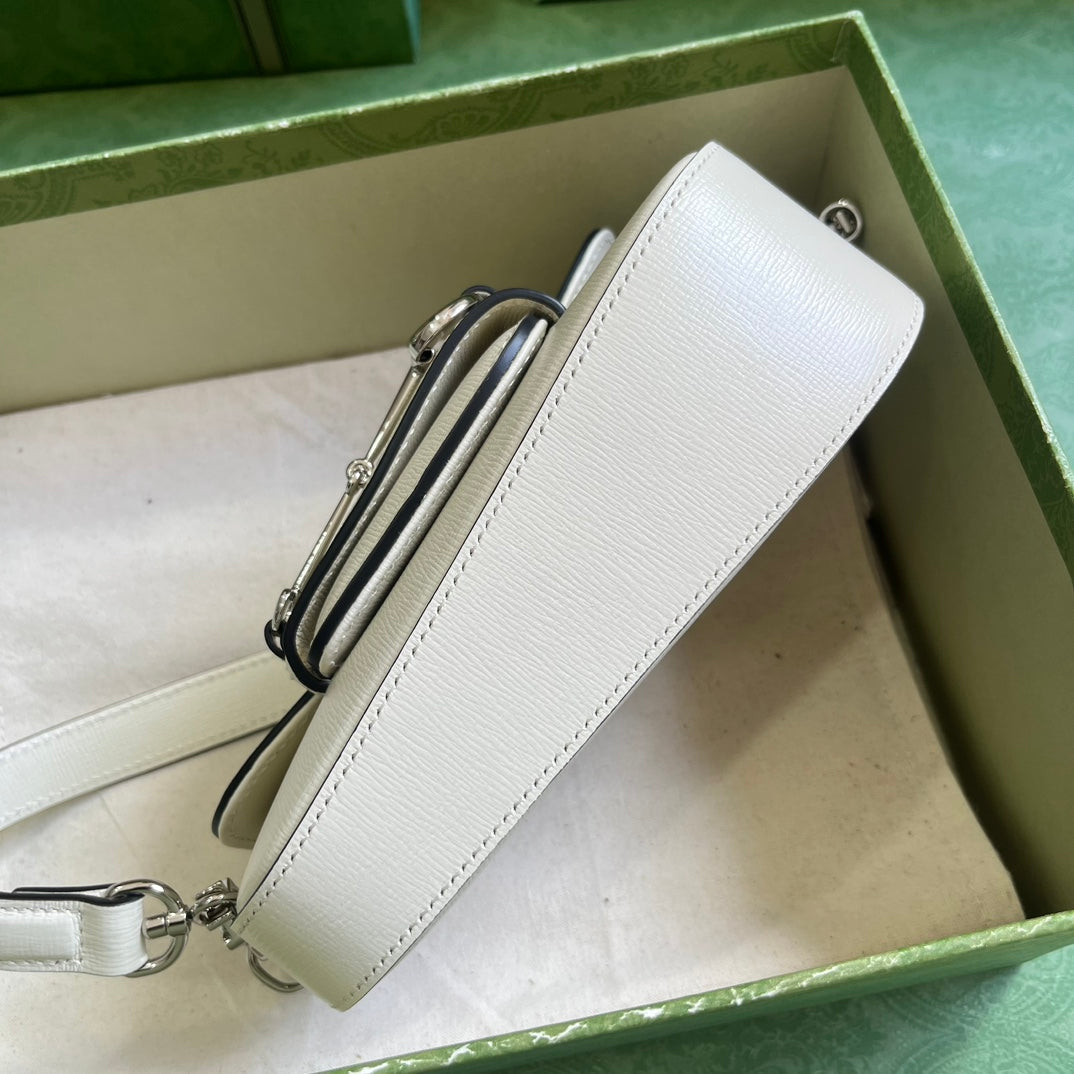Horsebit 1955 Leather Mini Chain Shoulder Bag