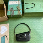 Horsebit 1955 Leather Mini Chain Shoulder Bag