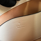 SWORD LUXURY Gucci Horsebit Slim Mini çanta iç kısmında kabartmalı logo detayı ve saten astar