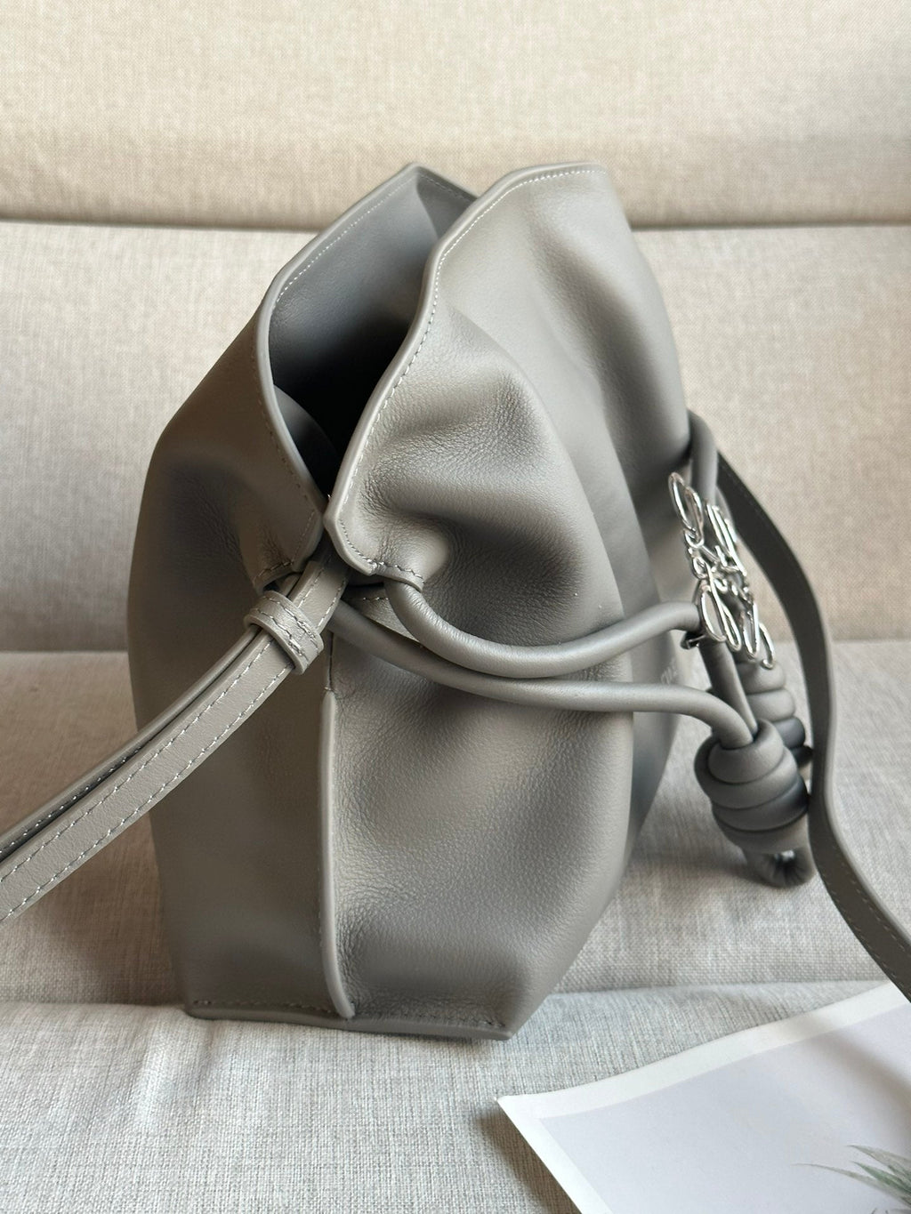 Flamenco Drawstring Shoulder Bag