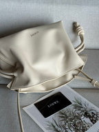 Flamenco Drawstring Shoulder Bag