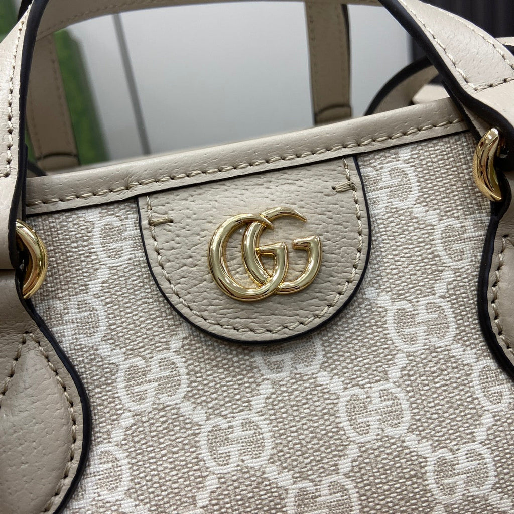Ophidia Monogram Canvas Top Handle Tote – 31cm