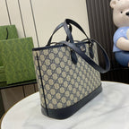 Ophidia Monogram Canvas Top Handle Tote – 31cm