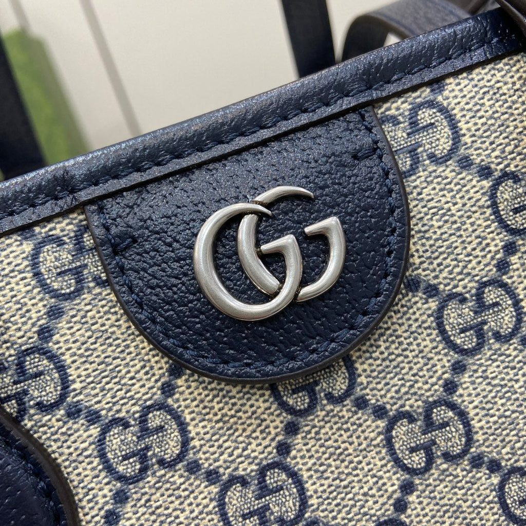Ophidia Monogram Canvas Top Handle Tote – 31cm